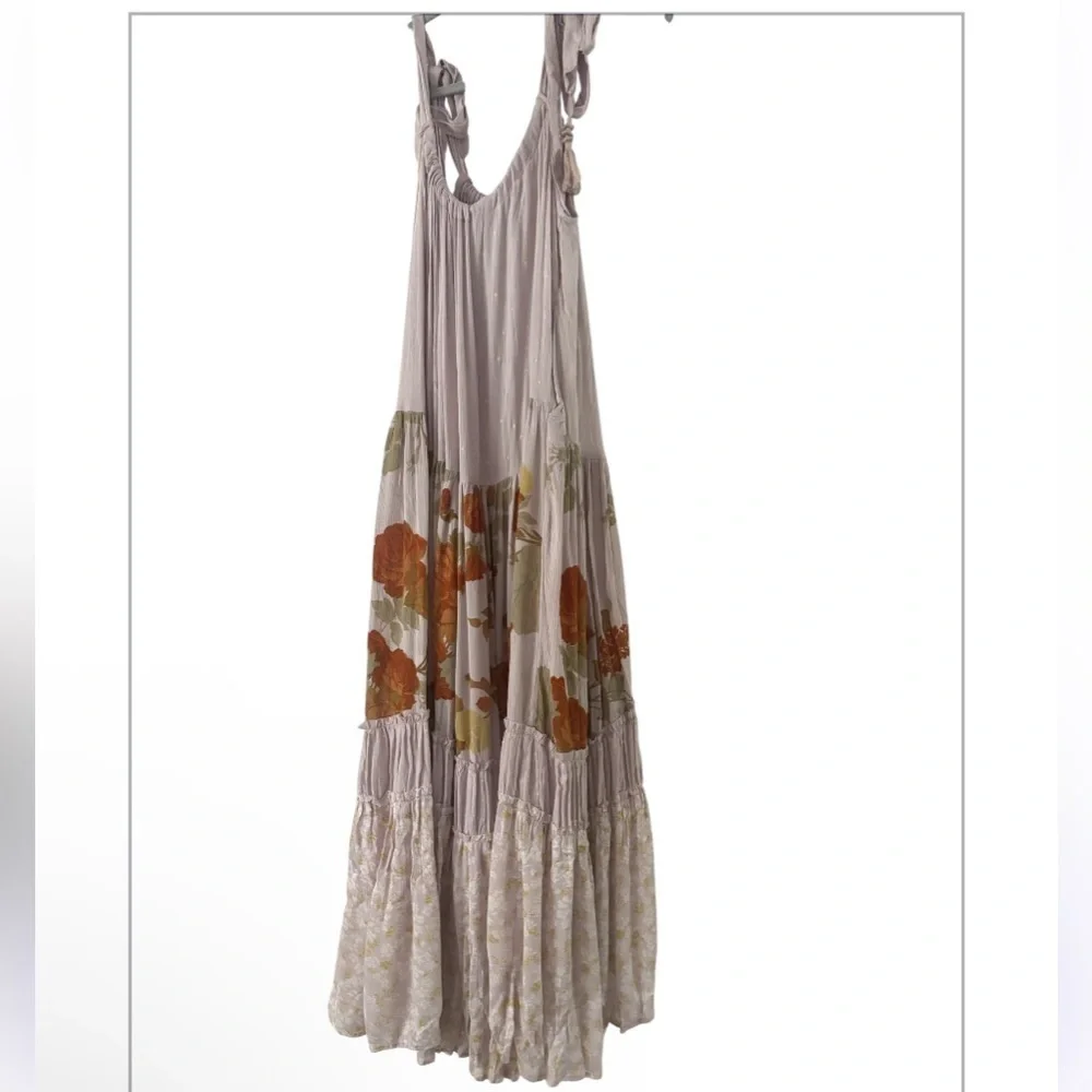 Free People Bare It All Maxi Dress/Lilac NWT